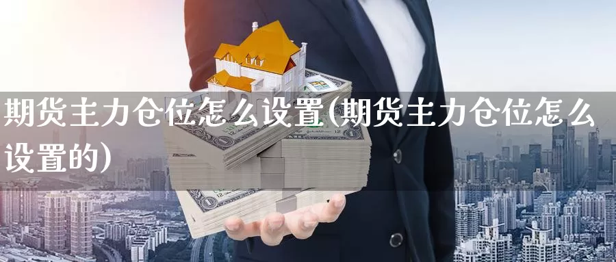 期货主力仓位怎么设置(期货主力仓位怎么设置的)_https://www.chuangyunda.com_期货技术_第1张