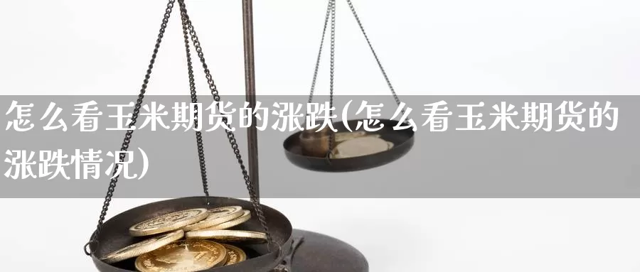 怎么看玉米期货的涨跌(怎么看玉米期货的涨跌情况)_https://www.chuangyunda.com_期货理财_第1张