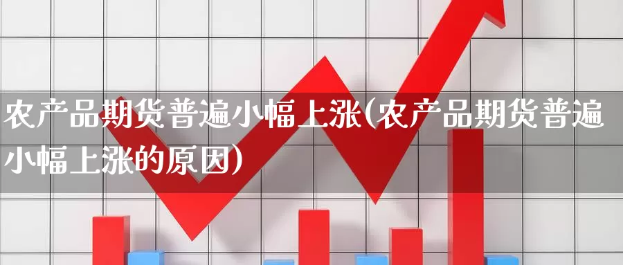 农产品期货普遍小幅上涨(农产品期货普遍小幅上涨的原因)_https://www.chuangyunda.com_期货分类_第1张