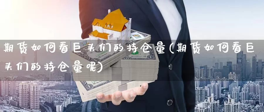 期货如何看巨头们的持仓量(期货如何看巨头们的持仓量呢)_https://www.chuangyunda.com_期货分类_第1张