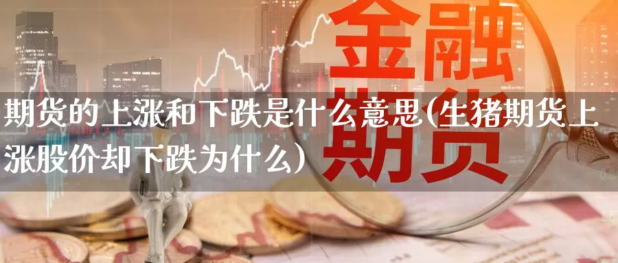 期货的上涨和下跌是什么意思(生猪期货上涨股价却下跌为什么)_https://www.chuangyunda.com_期货理财_第1张