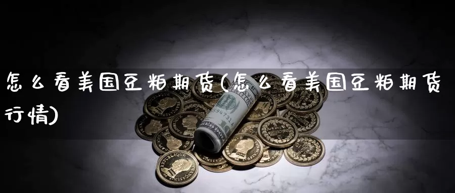 怎么看美国豆粕期货(怎么看美国豆粕期货行情)_https://www.chuangyunda.com_原油期货_第1张