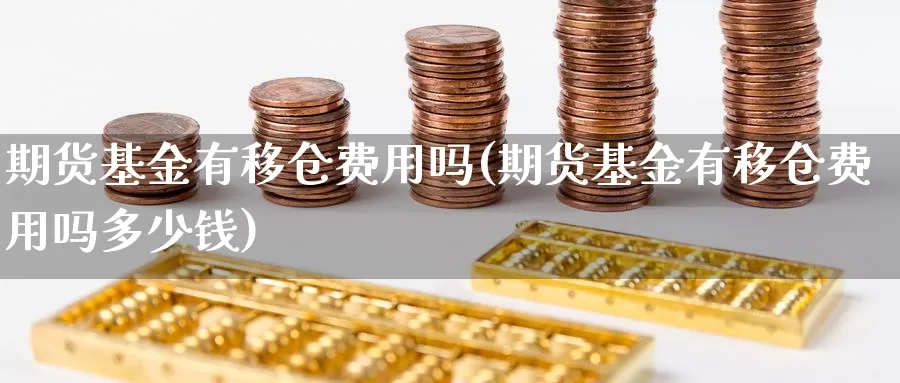 期货基金有移仓费用吗(期货基金有移仓费用吗多少钱)_https://www.chuangyunda.com_纳指期货_第1张